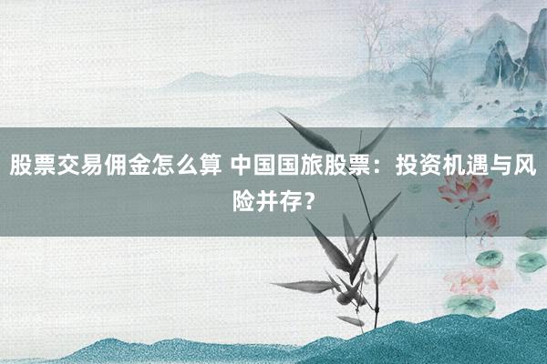 股票交易佣金怎么算 中国国旅股票：投资机遇与风险并存？